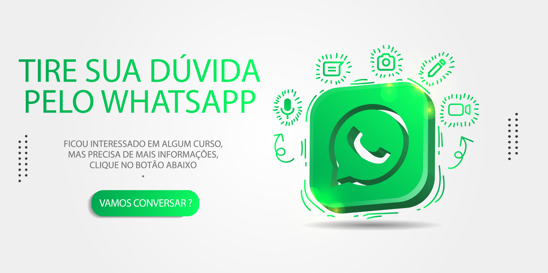 botão whatsapp com texto e imagem